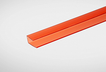 Профиль КОЛИБРИ красный  4,0 мм x2100 мм